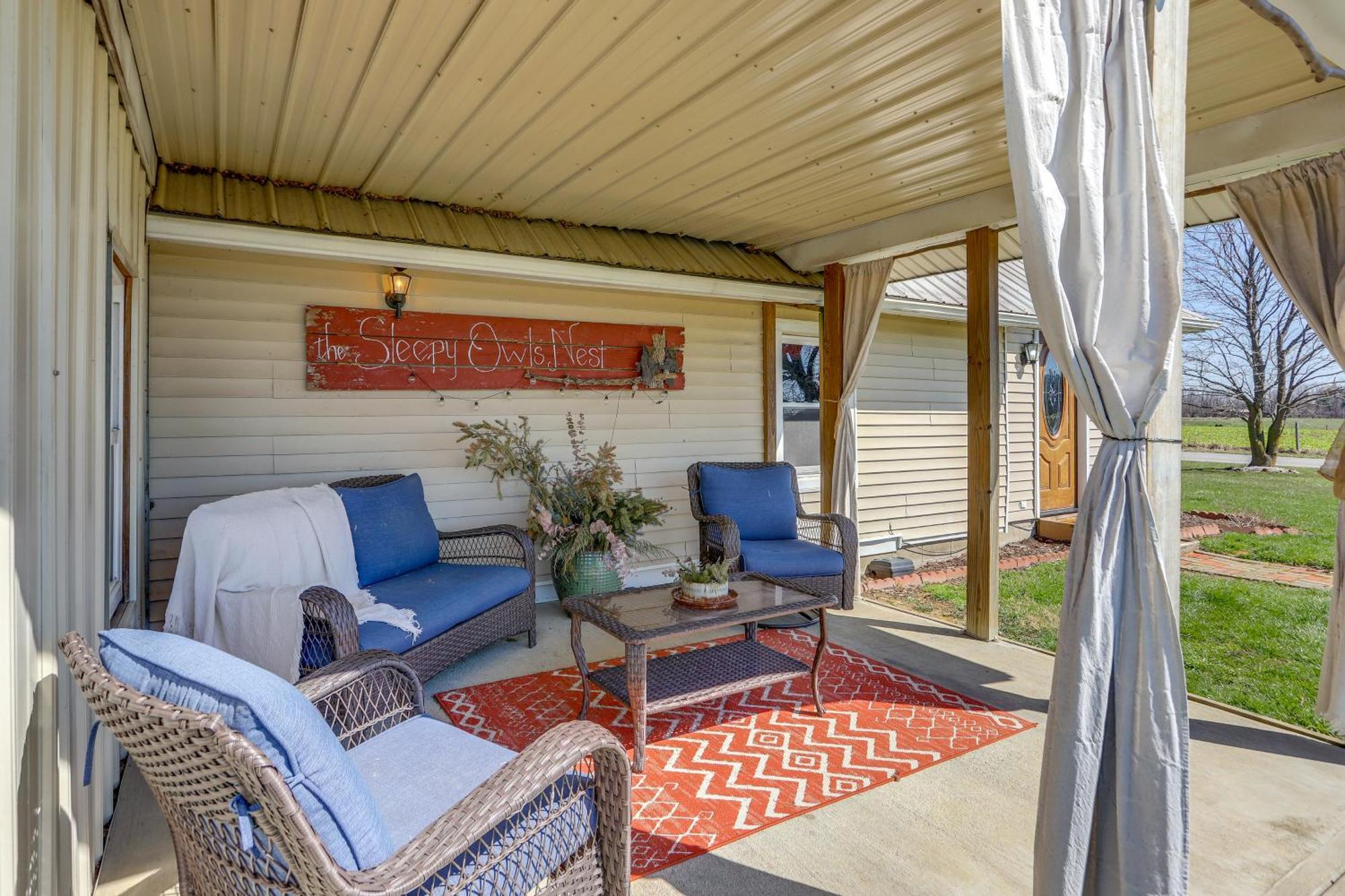 Quiet Shiloh Retreat With Spacious Yard And Fireplace! Экстерьер фото