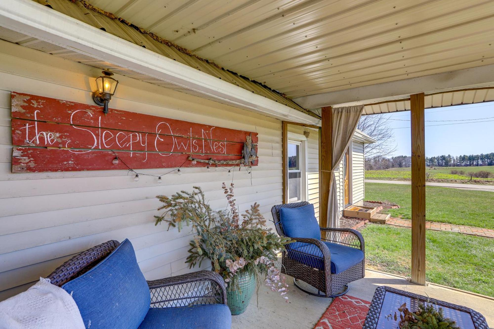 Quiet Shiloh Retreat With Spacious Yard And Fireplace! Экстерьер фото