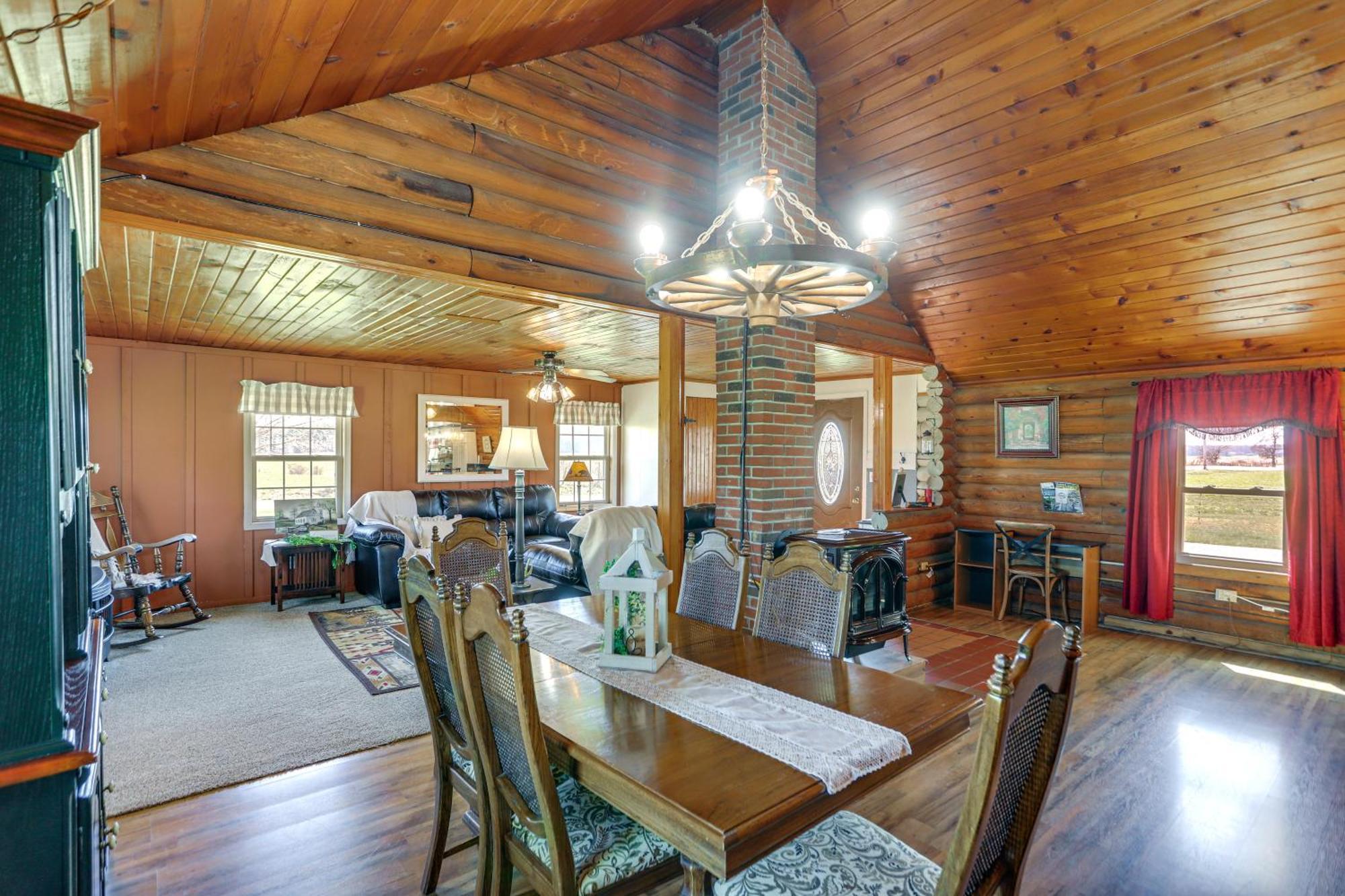 Quiet Shiloh Retreat With Spacious Yard And Fireplace! Экстерьер фото